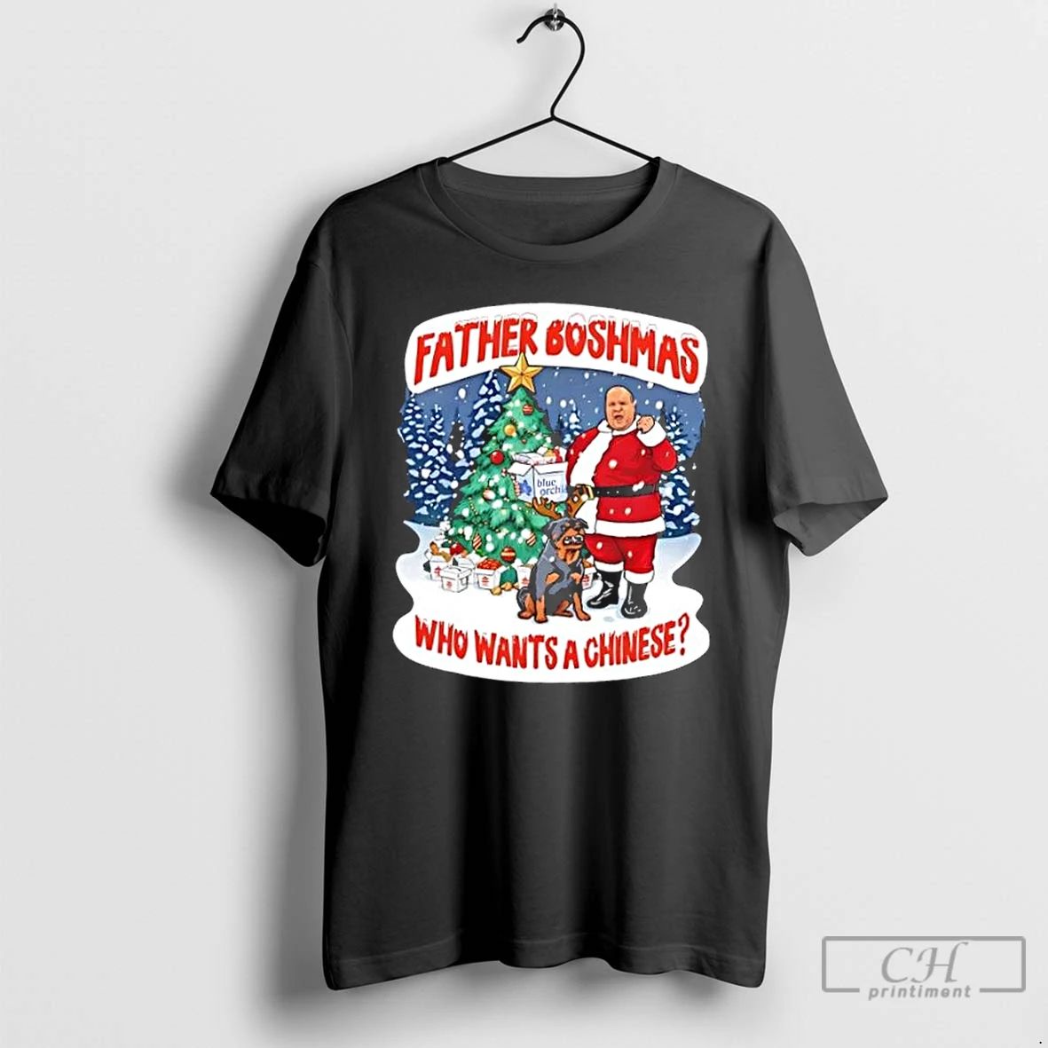Classic Big John Father Boshmas Christmas Jumper T Shirts