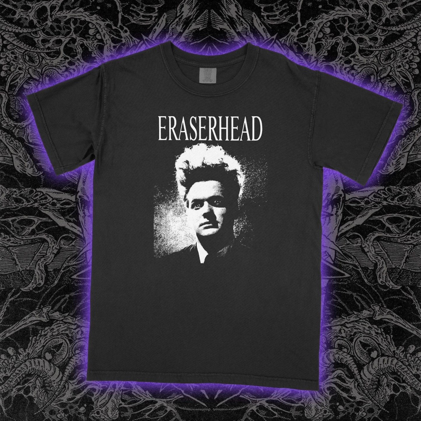 Eraserhead Henry T-Shirt David Lynch Cult Movie Graphic Tee Surreal Horror Unise