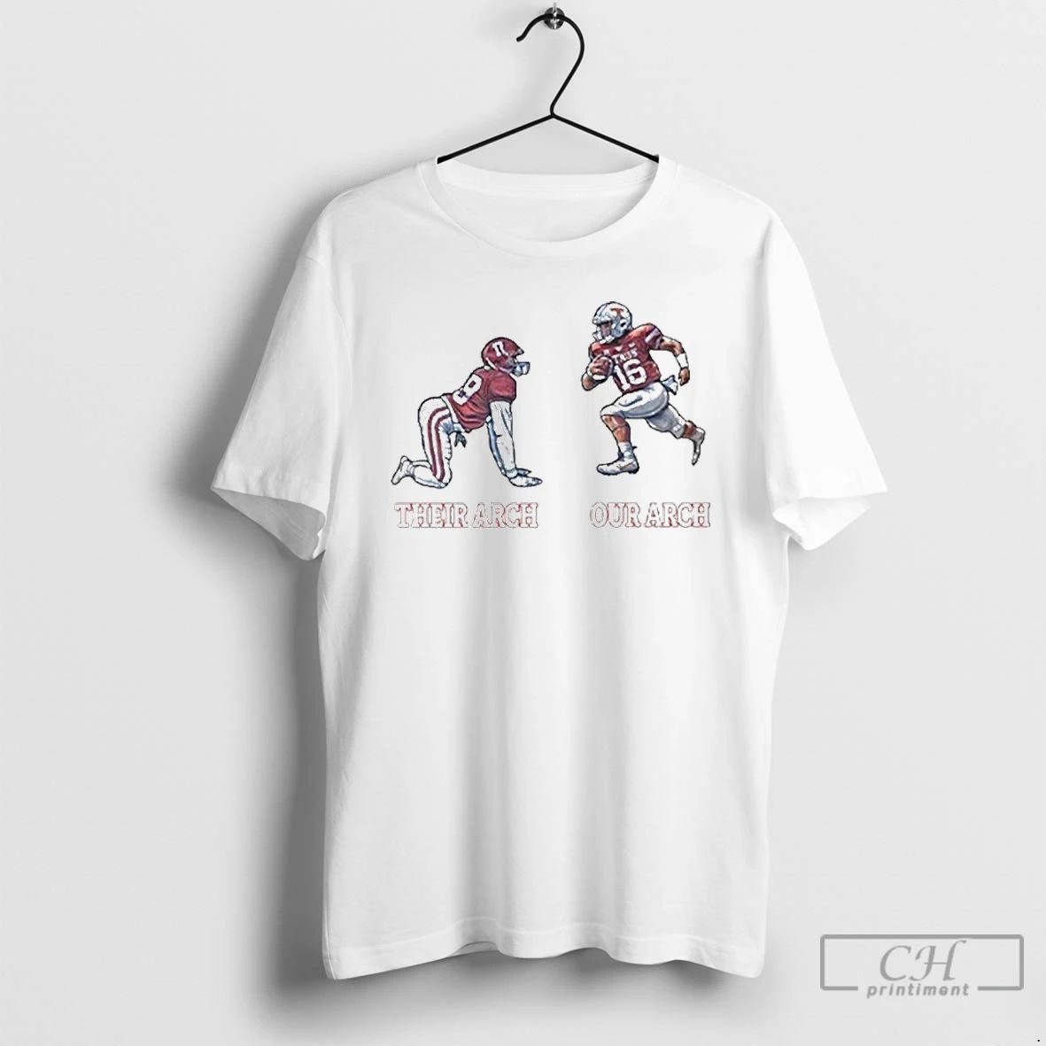 Premium Texas Longhorns Vs Oklahoma Sooners Their Arch Our Arch T Shirts