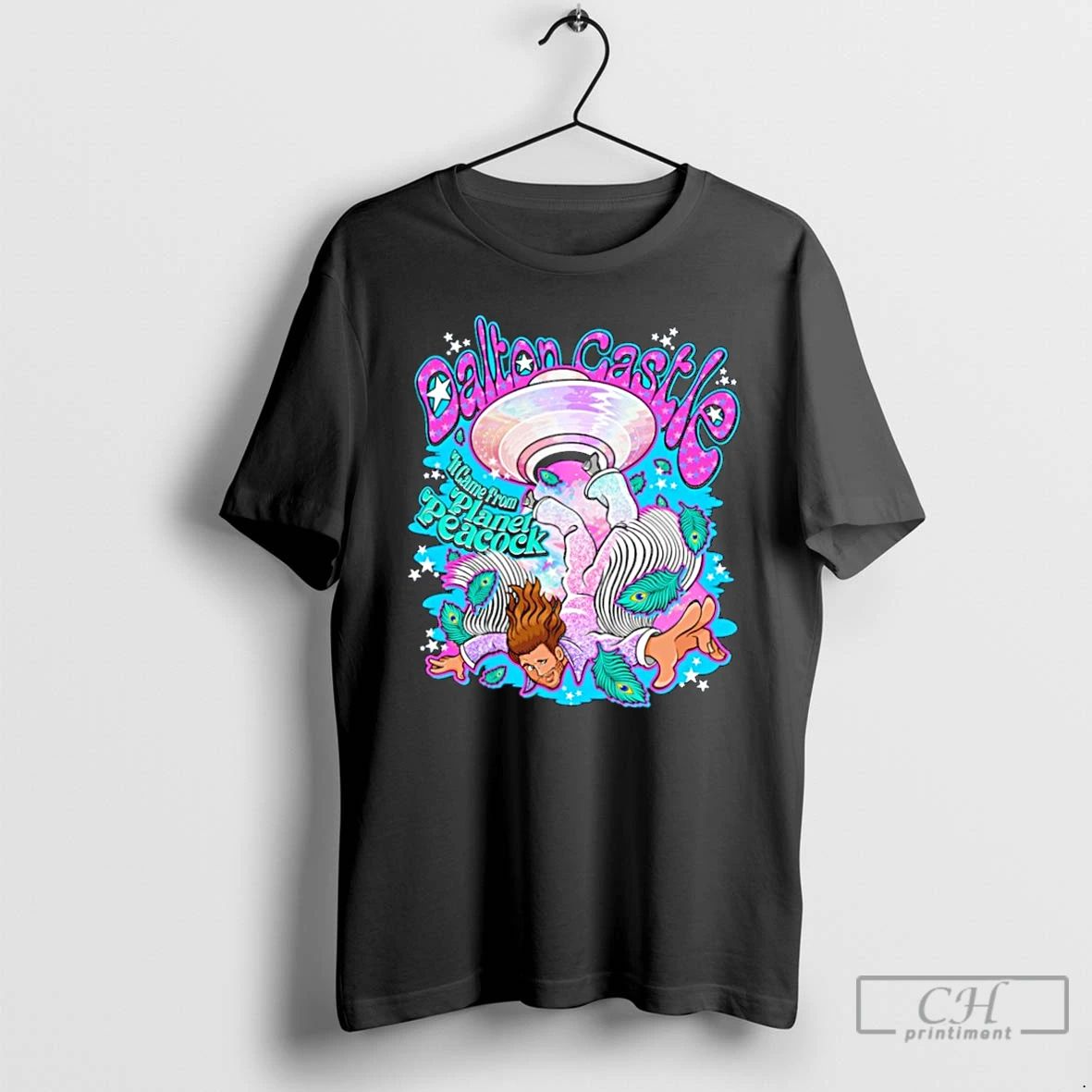 Classic Dalton Castle It Came From Planet Peacock T Shirts