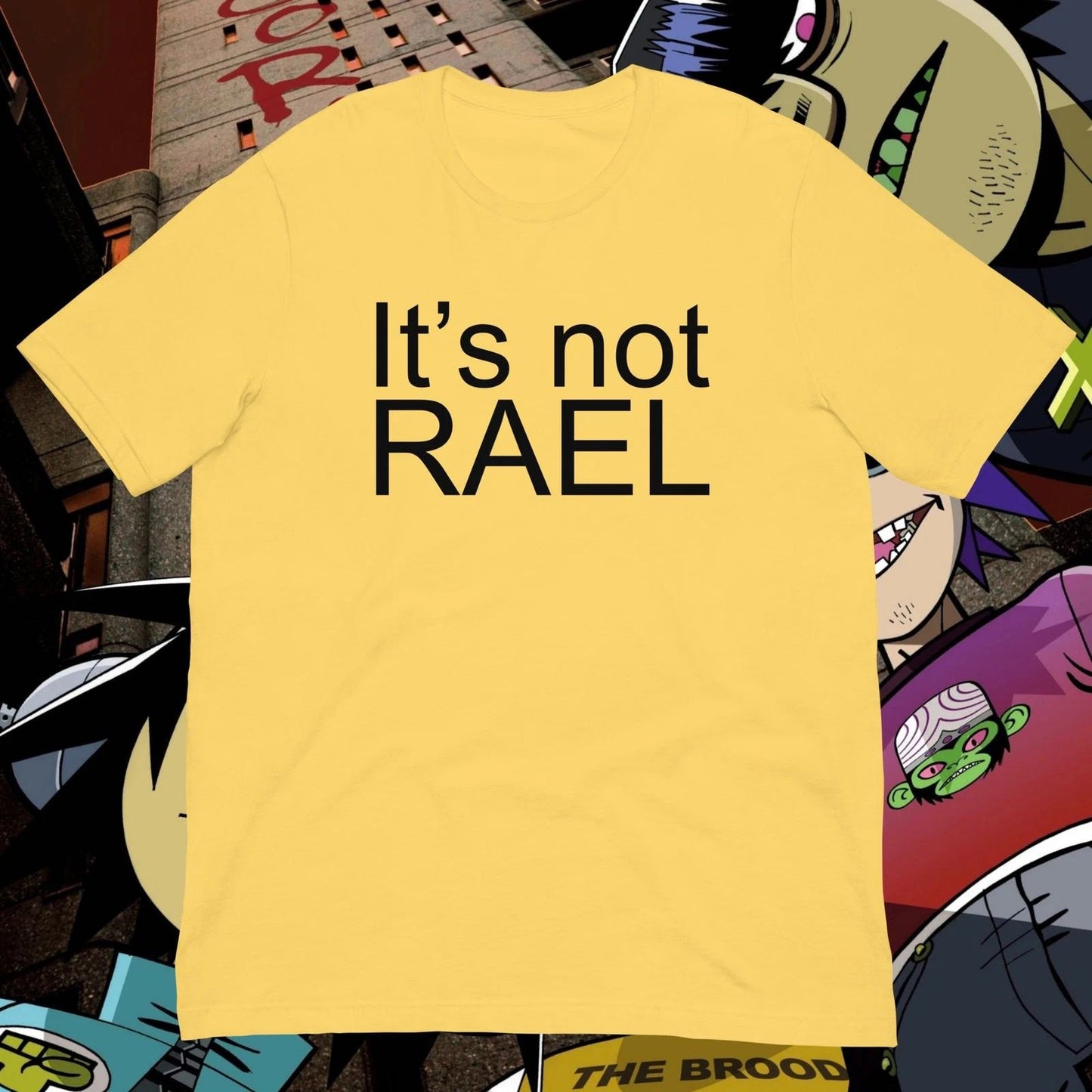 Gorillaz Russel Hobbs It's Not RAEL Cosplay Shirt