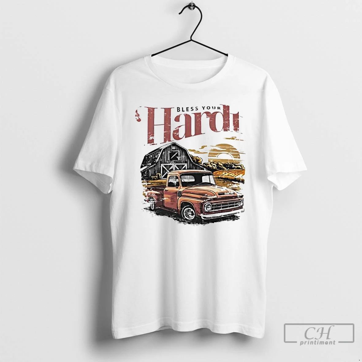 Classic Farmland Bless Your Hardt Heart Ornaments T Shirts