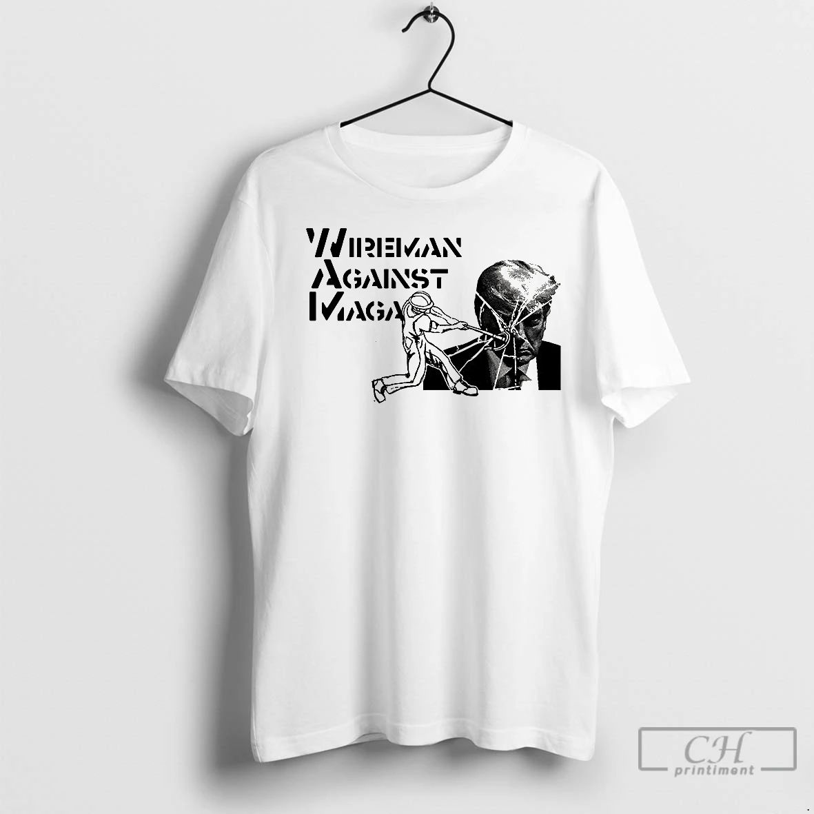 Classic Wireman Against Maga Trump