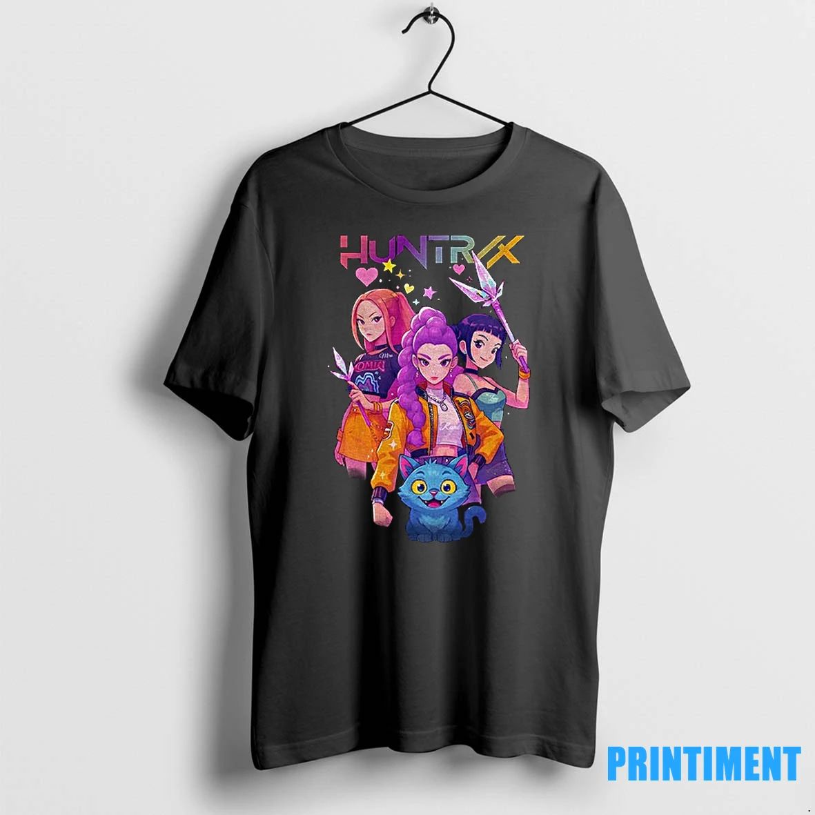 Huntrix Girl Kpop Demon Hunters Kpop Idol Gift For Huntrix Fan Tshirts Sweater