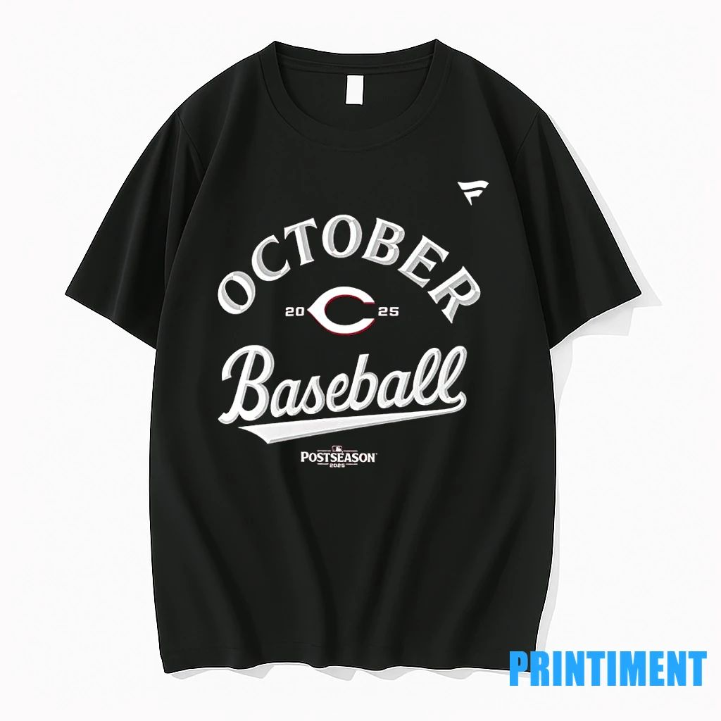 Cincinnati Reds 2025 Mlb Postseason Locker Room Tshirts Sweater