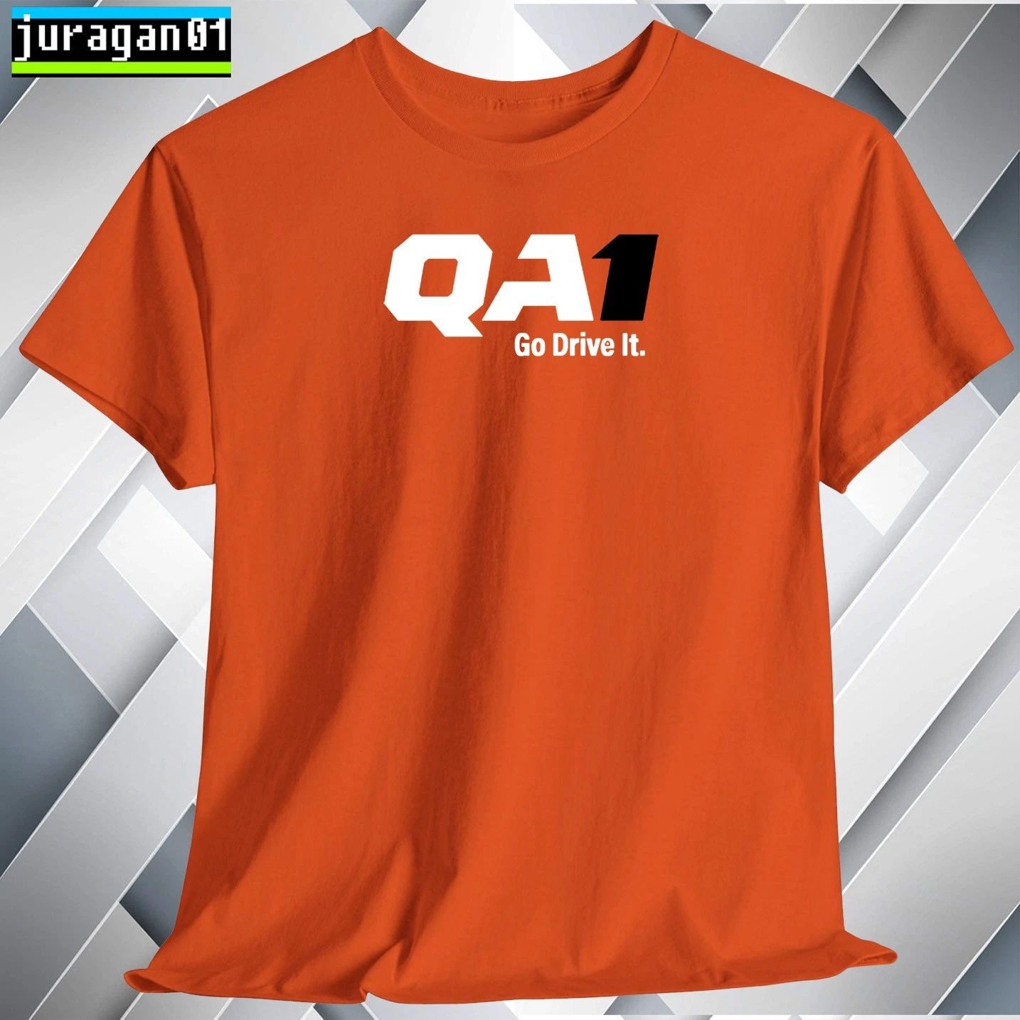 QA1 Suspension Kits T-Shirt Logo Black/Gray/Blue/Red/White S to 5XL Made in USA