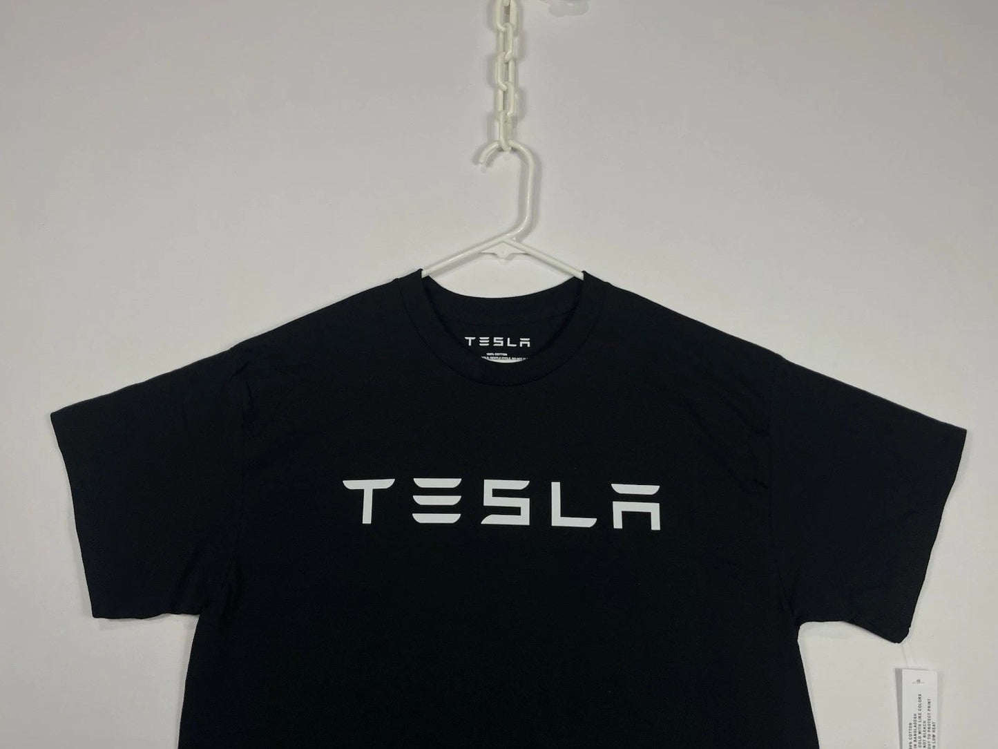 Tesla Logo Black T-Shirt, CYBERTRUCK TEE (Adult Size Medium) BRAND NEW CONDITION