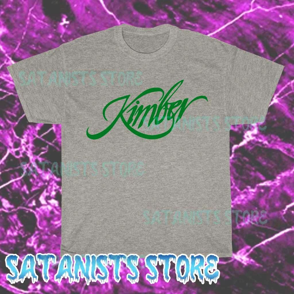 New Kimber Guns Firearms Men's Grey T-shirt Funny Size S to 5XL