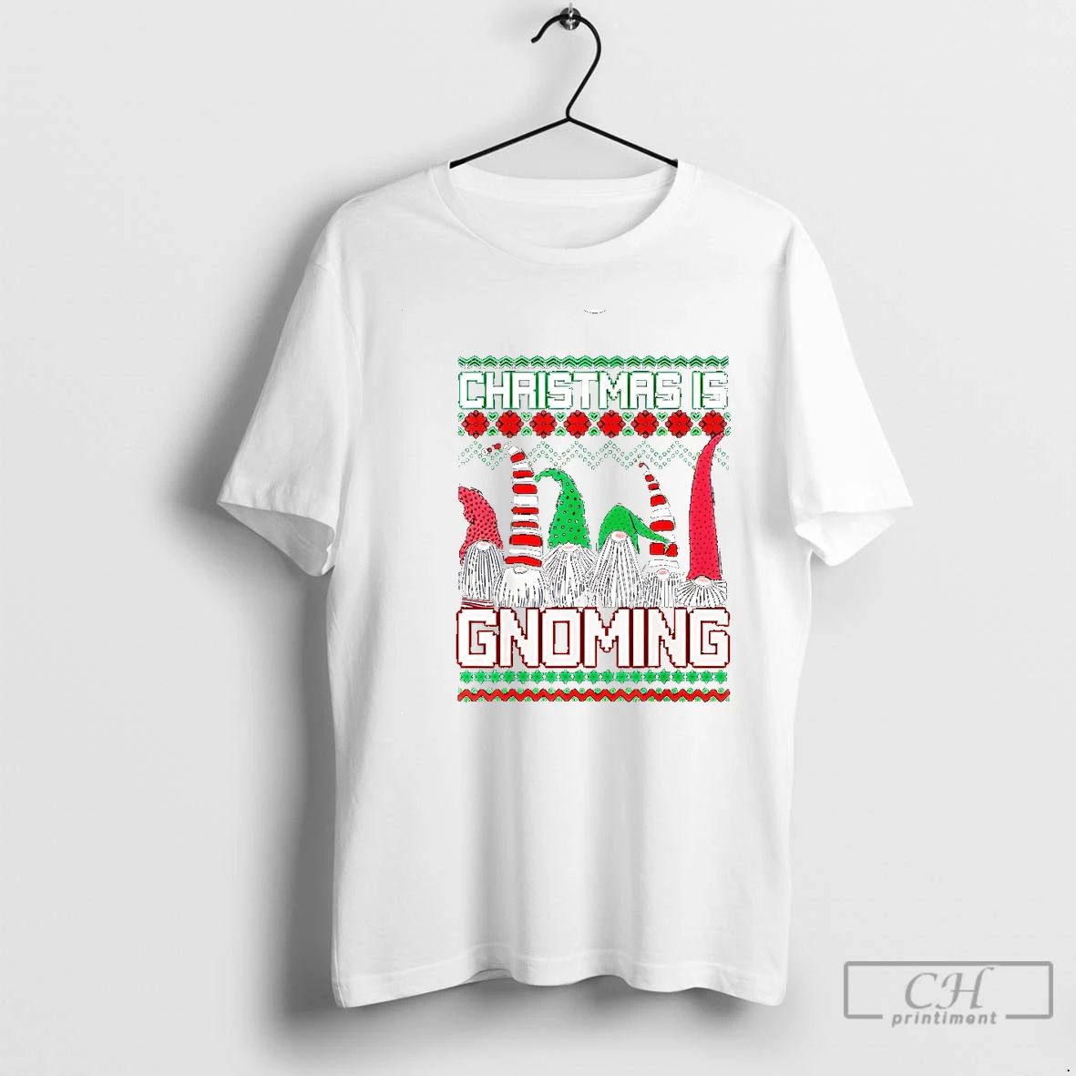 Classic Christmas Is Coming God Jul T Shirts