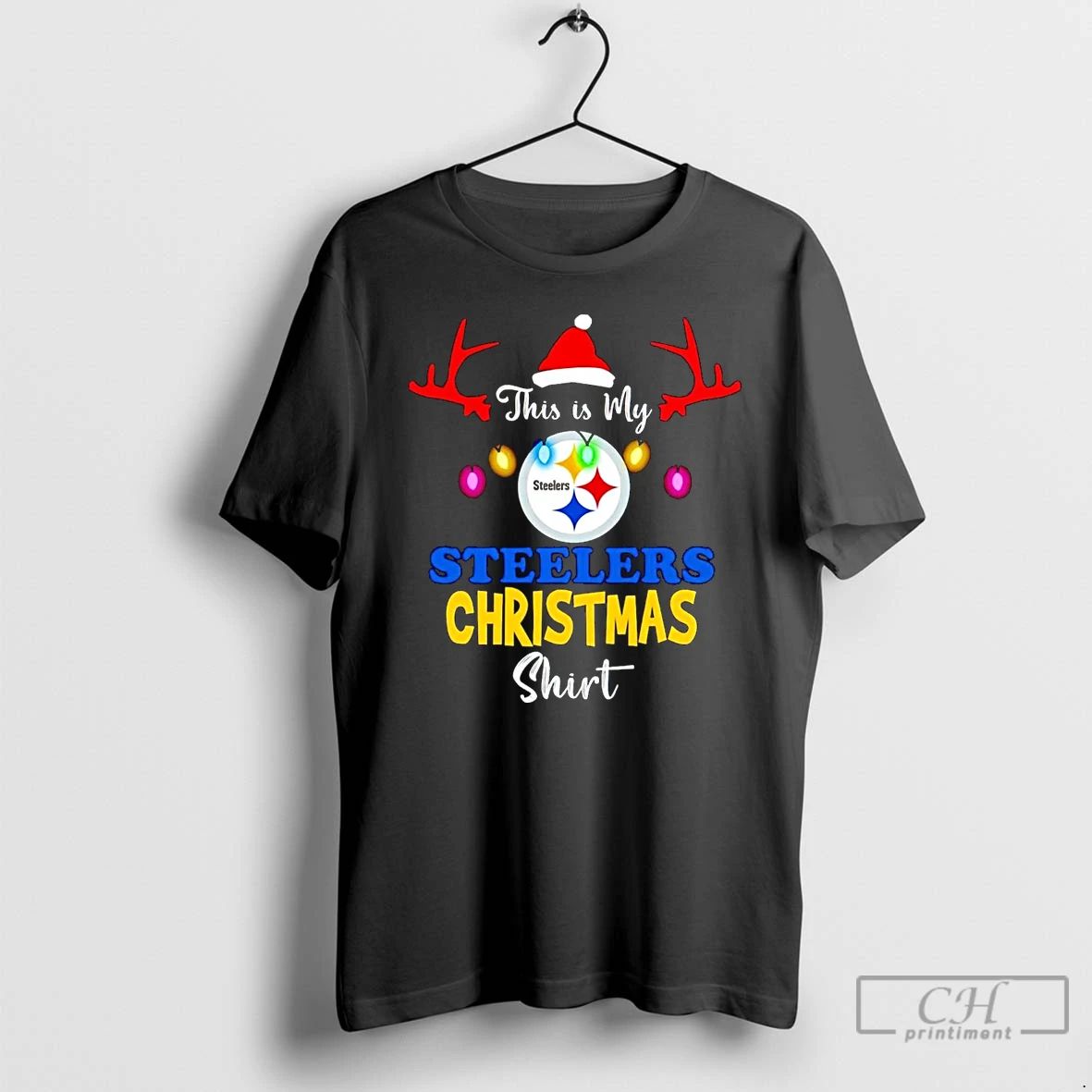 Classic This Is My Football Pittsburgh Steeler Christmas T Shirts