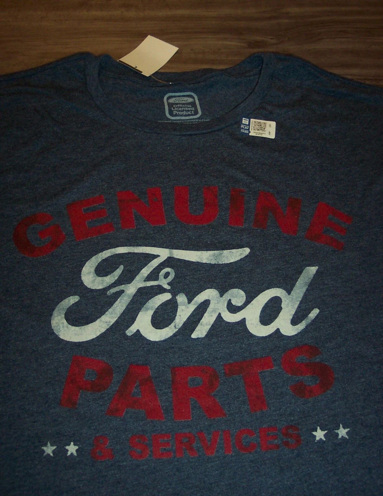 VINTAGE STYLE FORD GENUINE PARTS CAR T-Shirt MENS BIG and TALL 3XLT 3XL NEW
