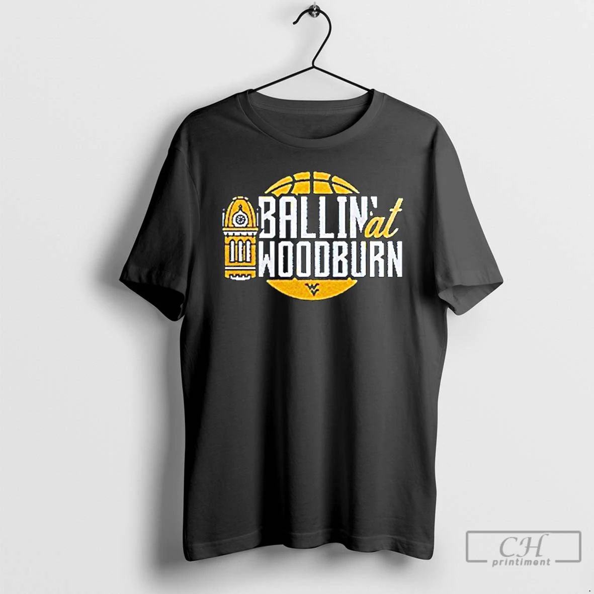 Classic West Virginia Mountaineers Ballin At Woodburn Ornaments T Shirts