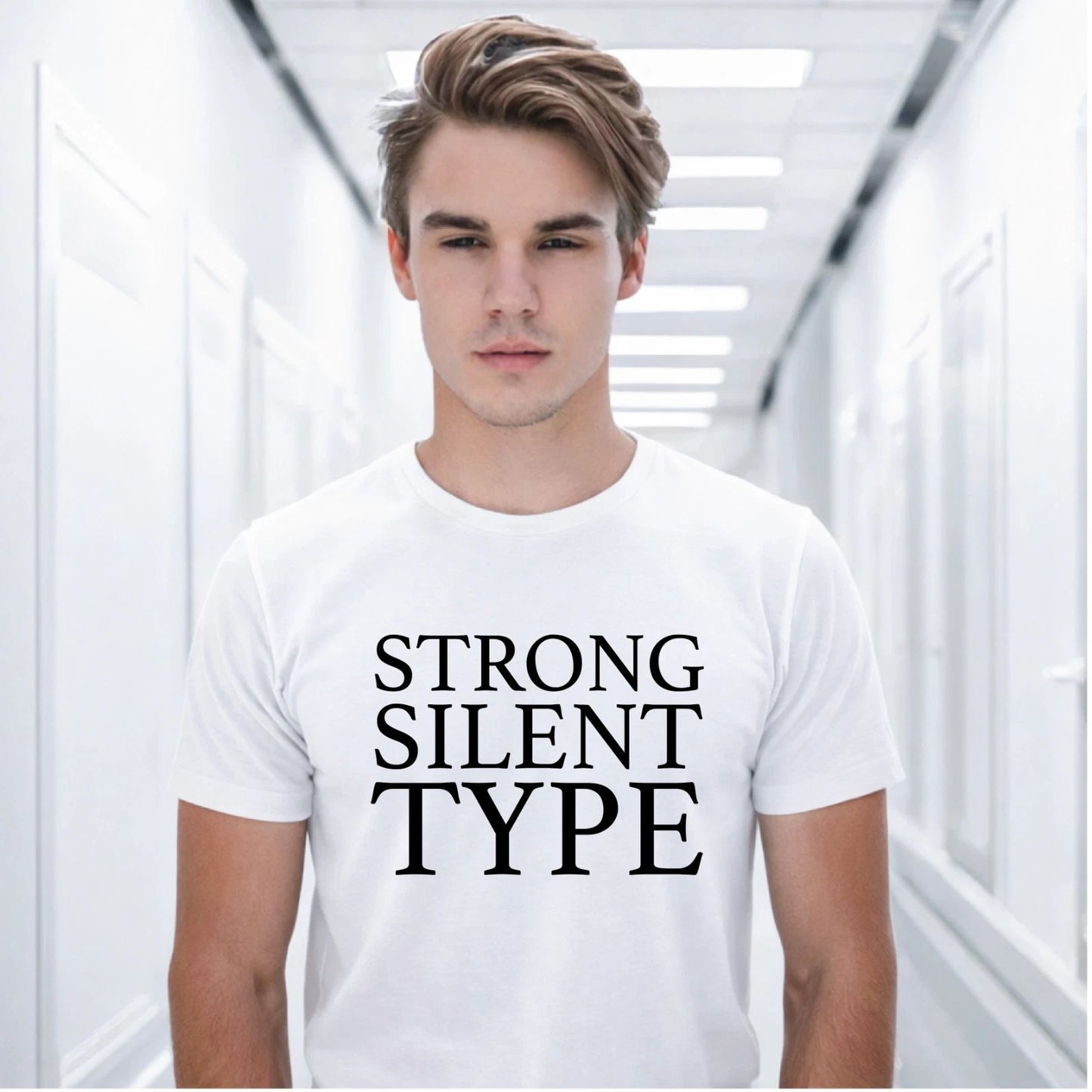 Strong Silent Type T-Shirt - Sam Campbell