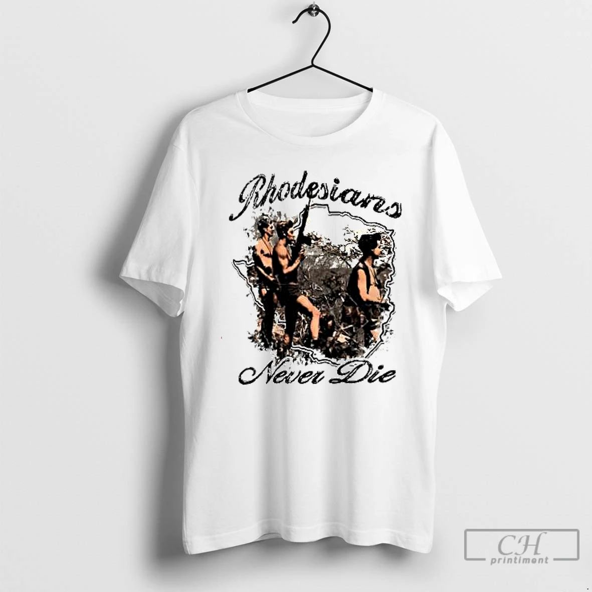 Premium Rhodesians Never Die Vintage T Shirts