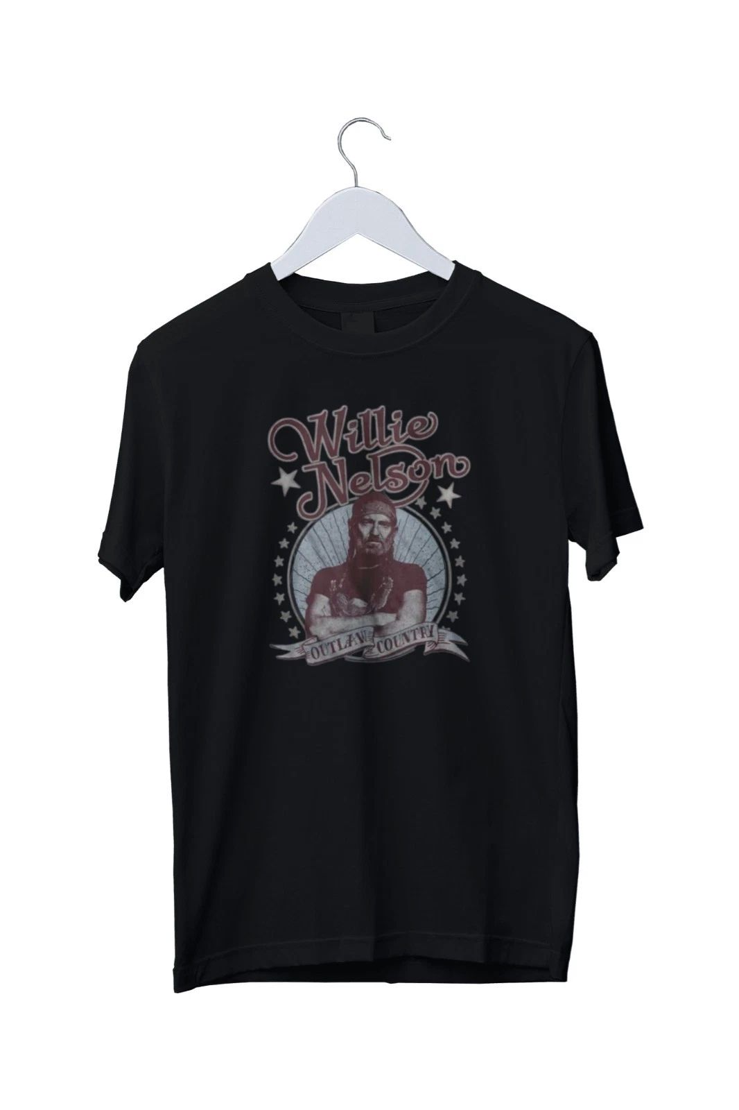 Willie Nelson Outlaw Country Smoke Music Unisex T-Shirt Mens S M L XL 2 3 4 XL