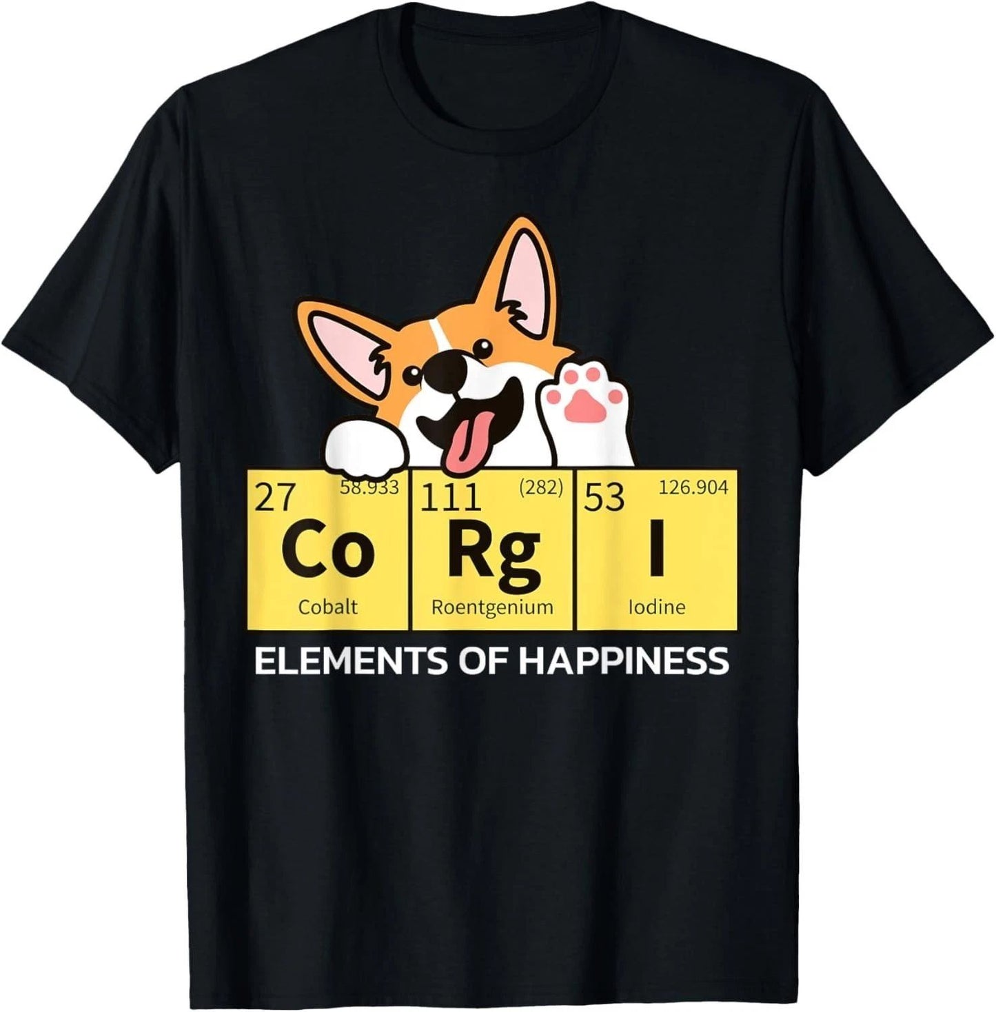 Cute Funny Corgi Lover Corgi Mom Corgi Dad Novelty T-Shirt
