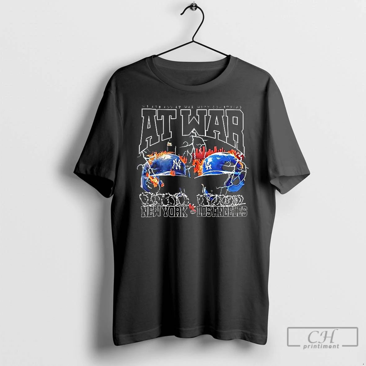 Classic We Are All At War With Something New York Yankees Vs Los Angeles Dodgers