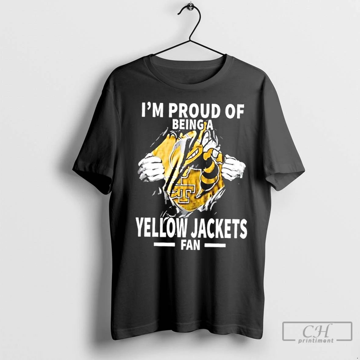 Premium Im Proud Of Being A Georgia Tech Yellow Jackets Fan