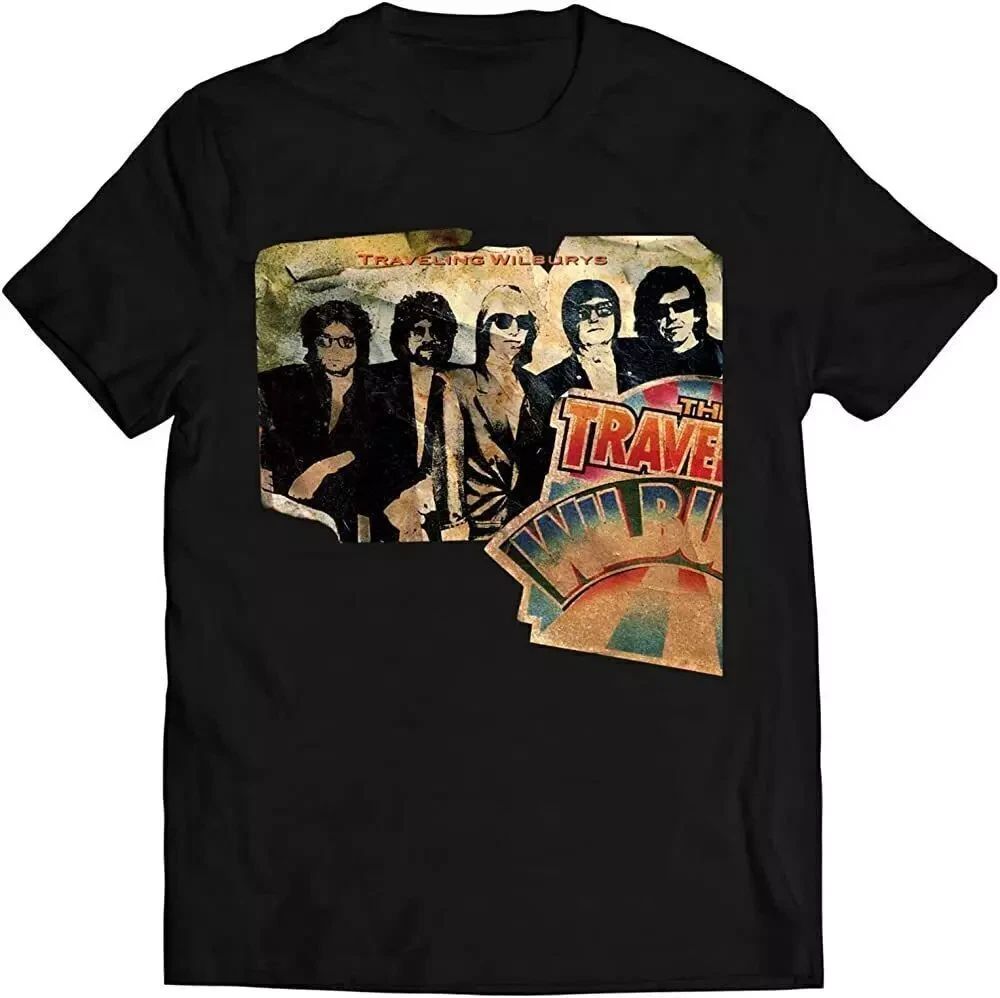 Inspired Traveling Wilburys Travel T Shirt Full Size S-5XL