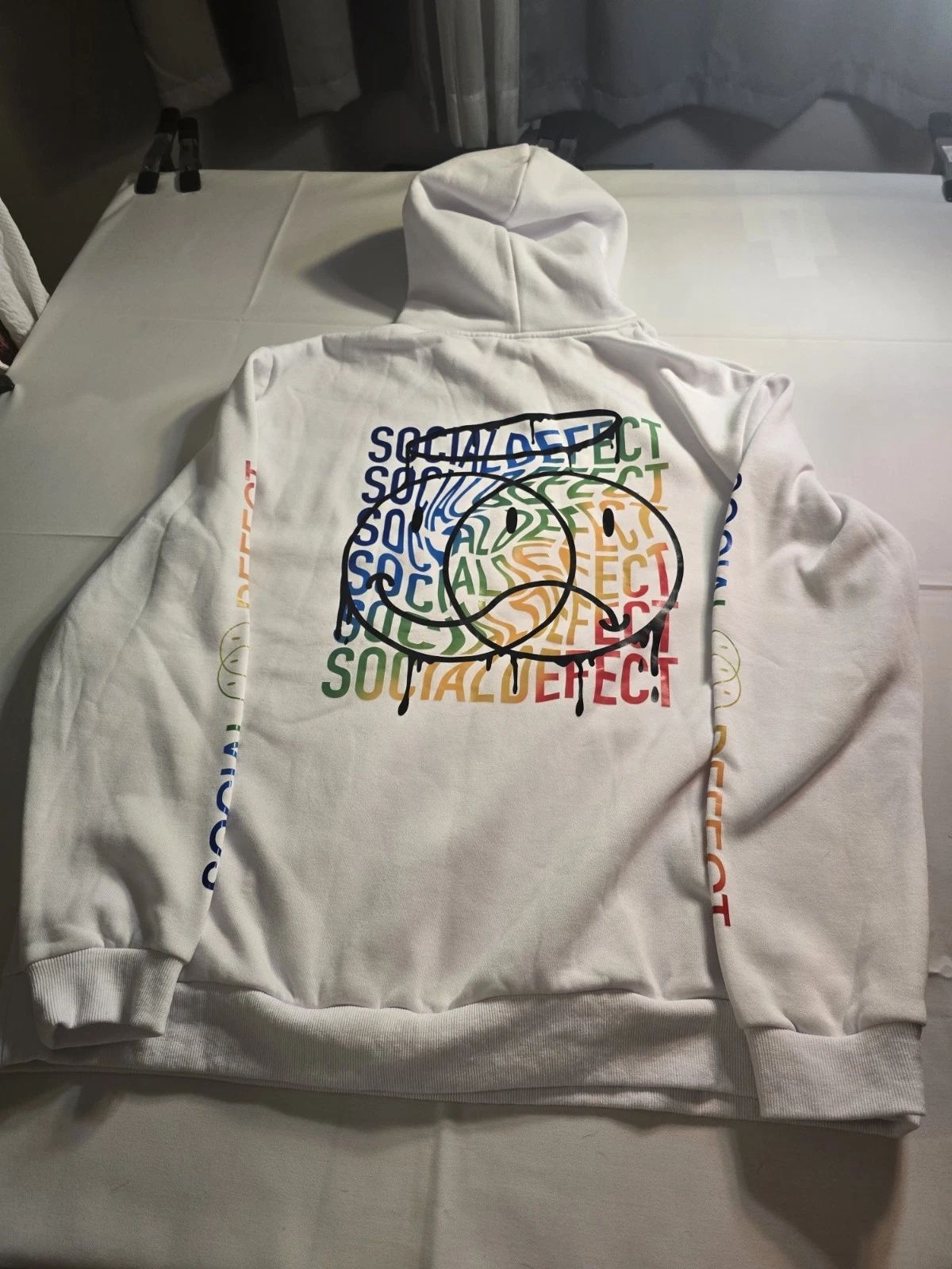 Stylish Soft Comfy 100% Cotton XXL Social Defect Hoodie