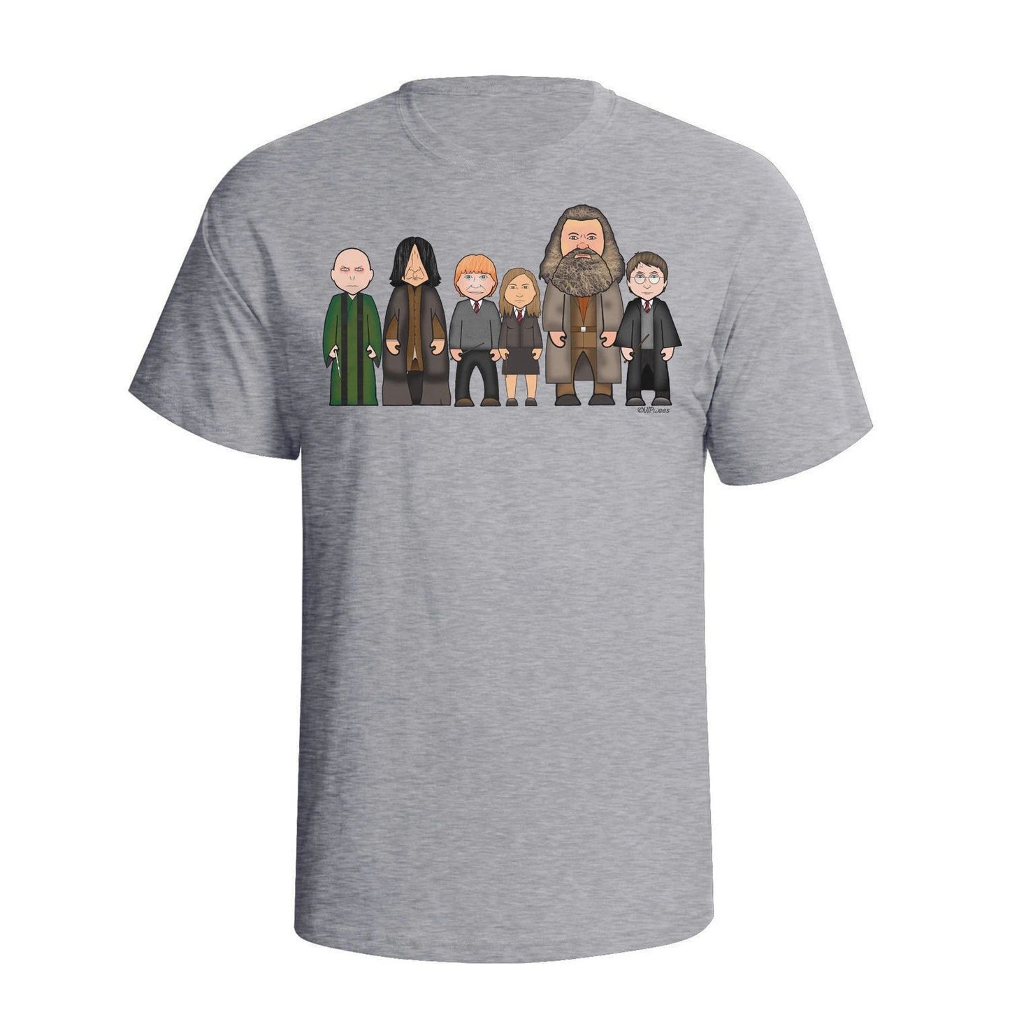 School Of Wizardry By VIPwees Mens Quality Cotton T-Shirt Fantasy Gift Eco