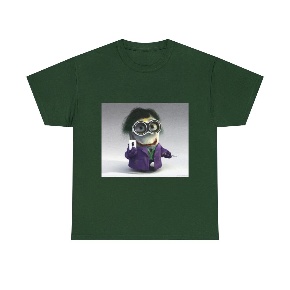 Unisex Heavy Cotton Joker Minion Meme Tee