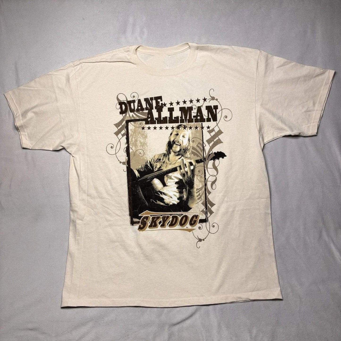 Rare Allman Brothers Band Natural color S-5XL Unisex Shirt R348