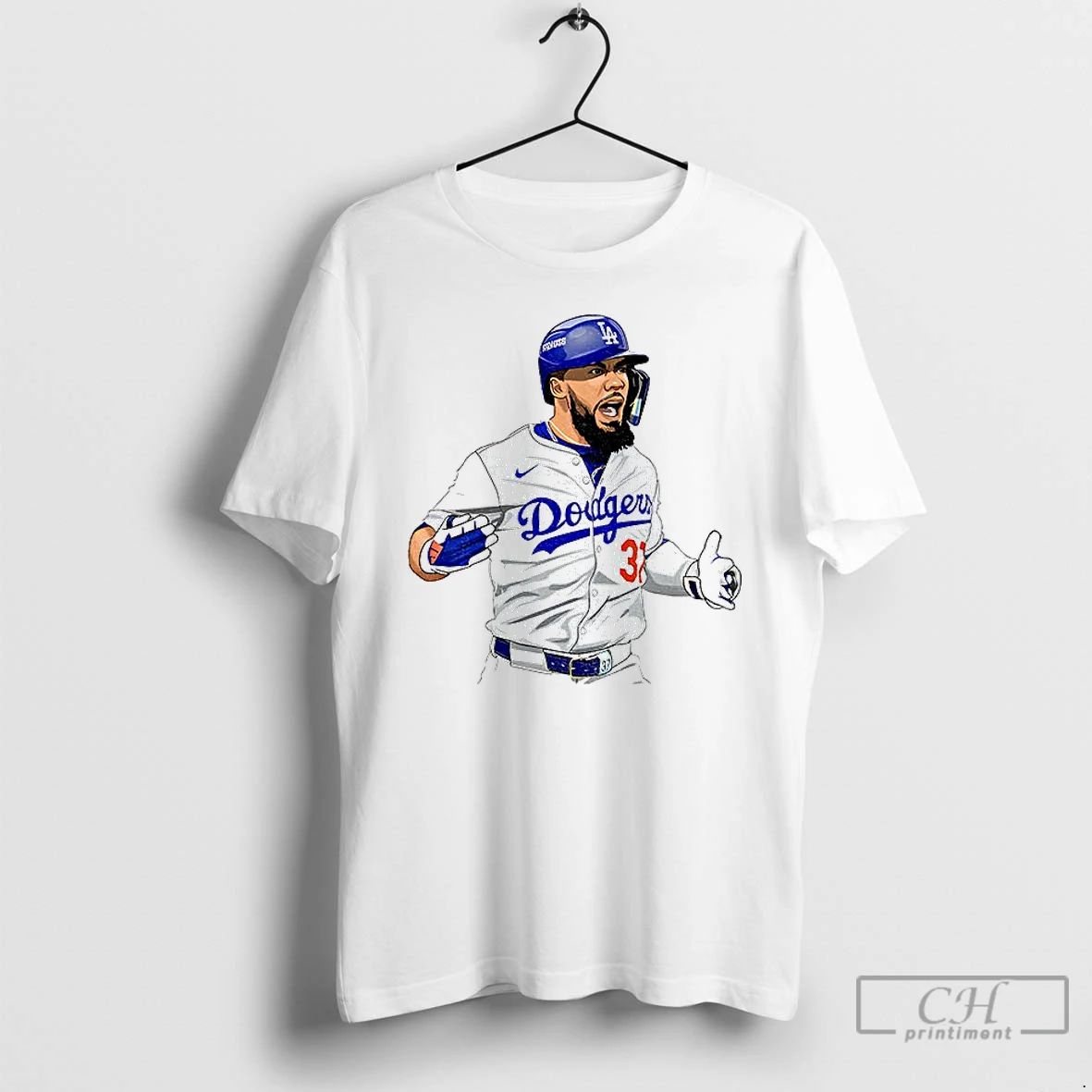 Classic Baseball Teoscar Hernandez Dodgers T Shirts