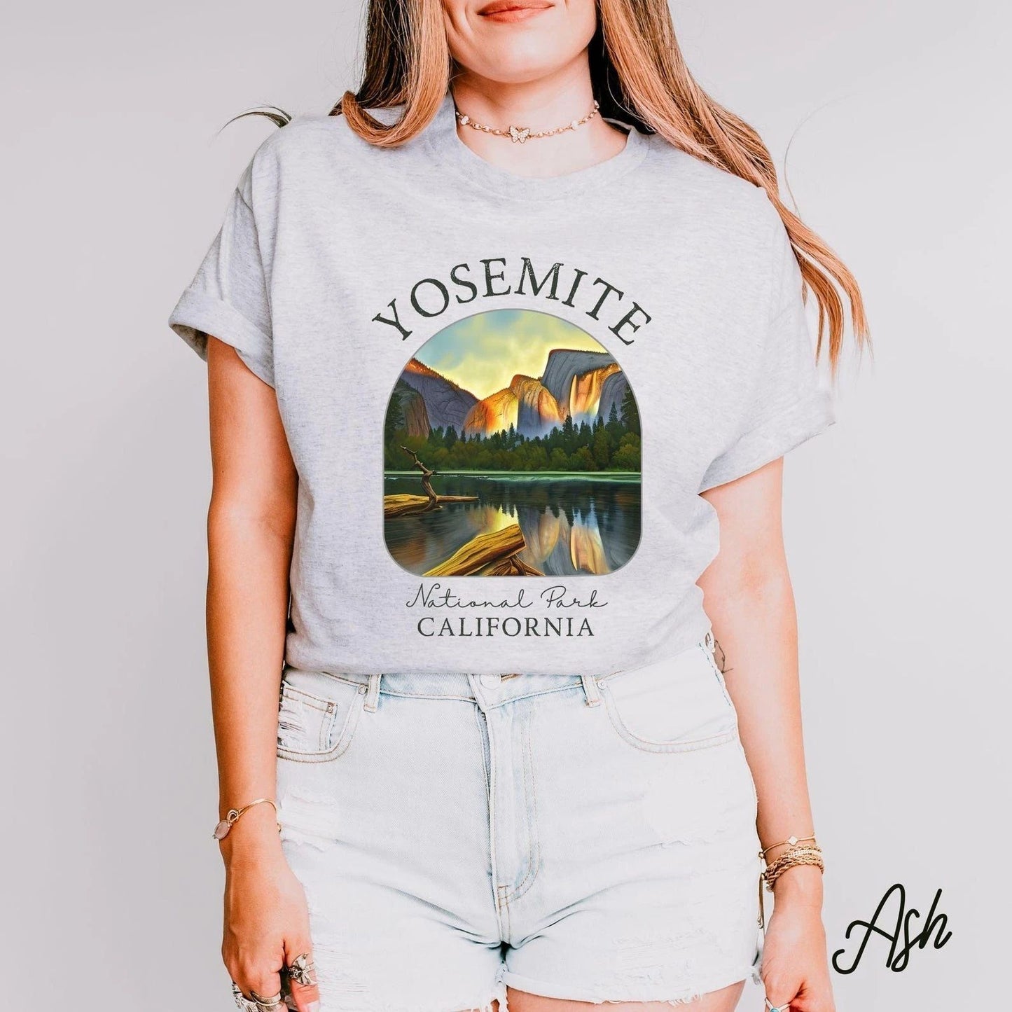 Yosemite T-Shirt Travel Gift for California Trip Lovers Souvenir Tee