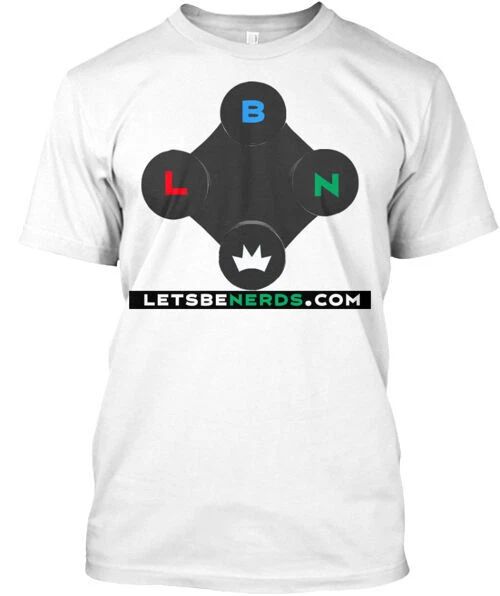 Let's Be Nerds Launch T-Shirt Made in the USA Size S to 5XL