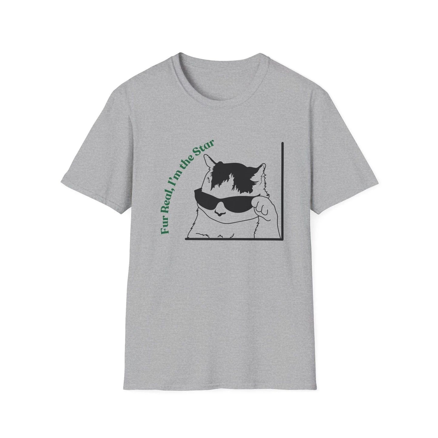 I'm The Star | Funny Cat Shirt | Cat Lover | Unisex Softstyle T-Shirt