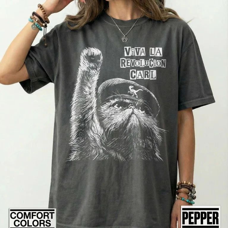 Viva La Revolucion Carl Dungeon Crawler Carl Shirt Princess Donut Mongo Tee