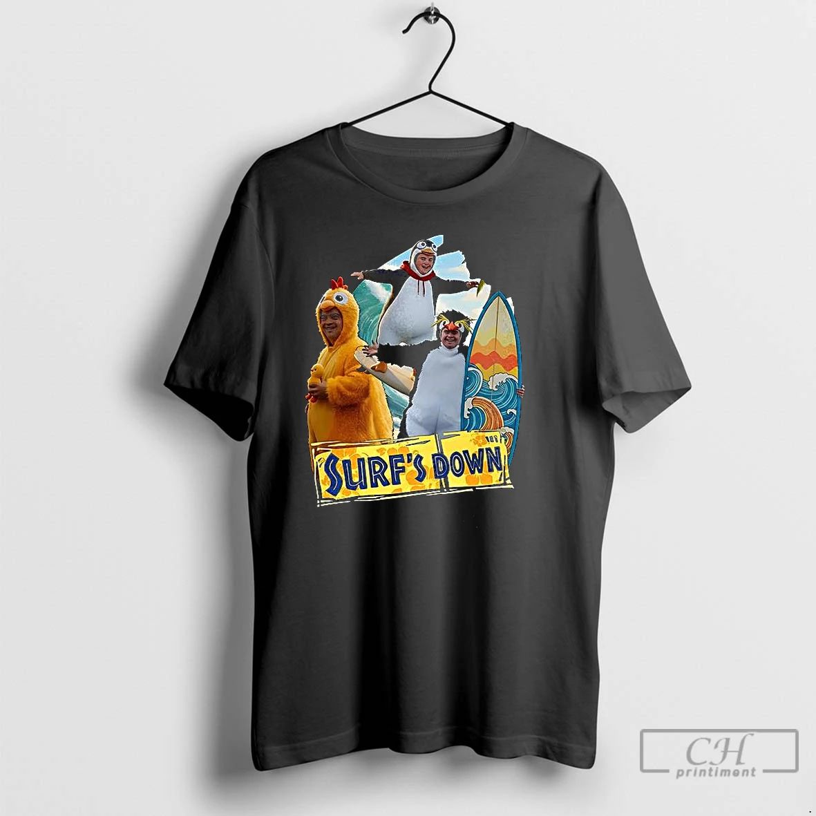 Classic Penguins X Surfs Down T Shirts