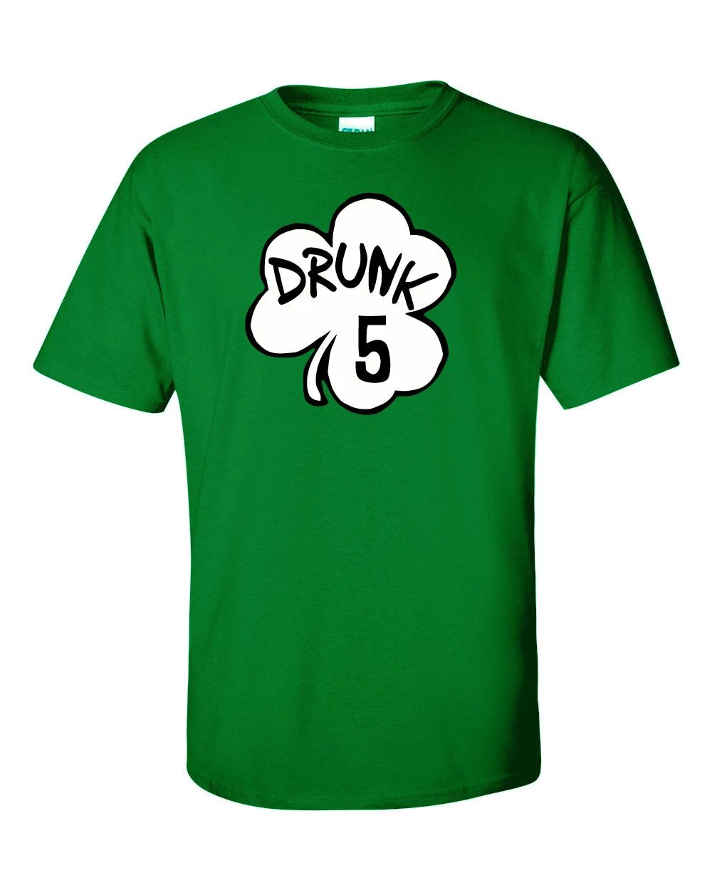 St. Patrick's Day T-shirt Shirt Drunk 1,2,3,4,5 (Youth Small - 5XL Available)
