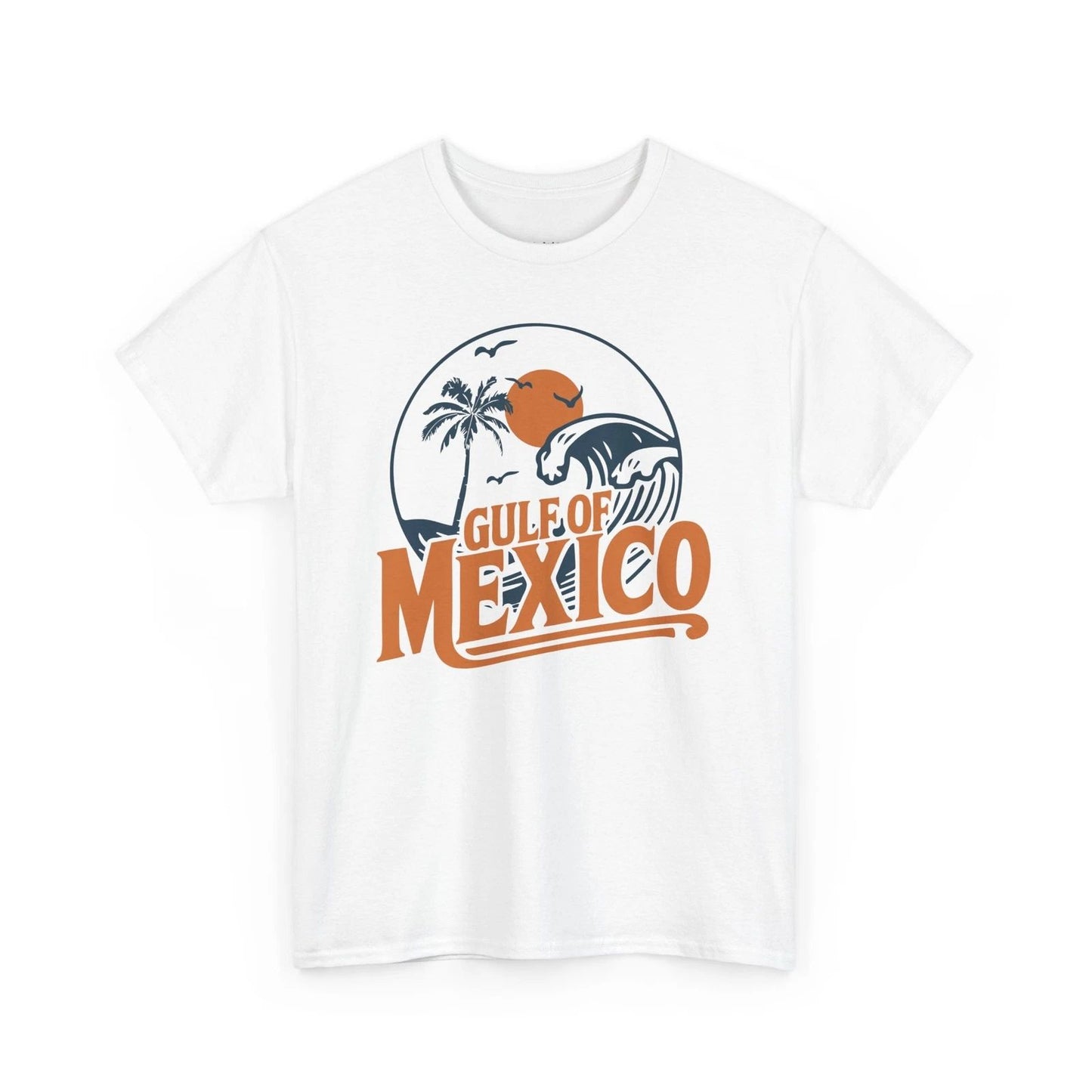 Gulf of Mexico Forever T-Shirt Tropical Retro Travel Vacation Tee Shirts Unisex