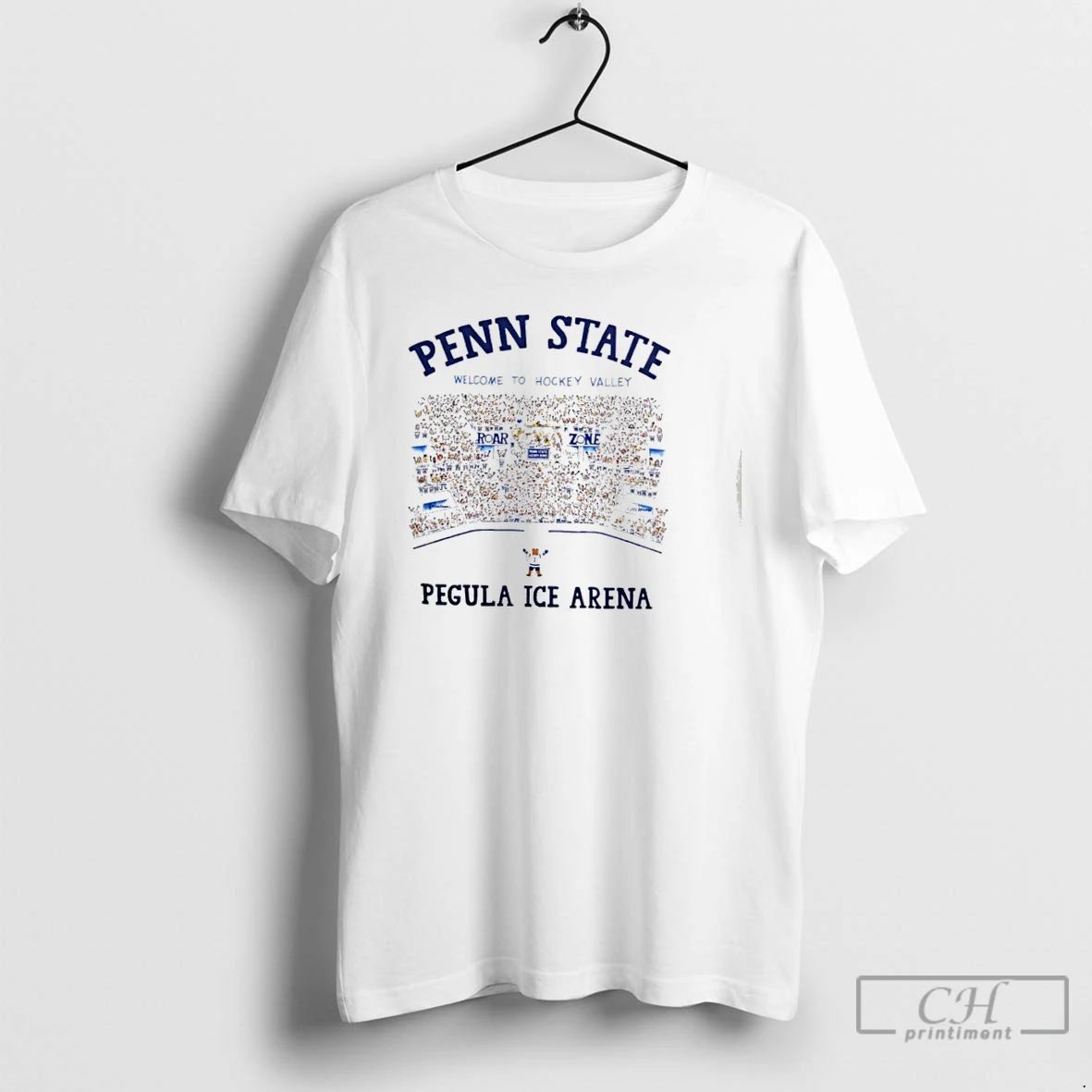 Classic Penn State Welcome To Hockey Valley Pegula Ice Arena T Shirts