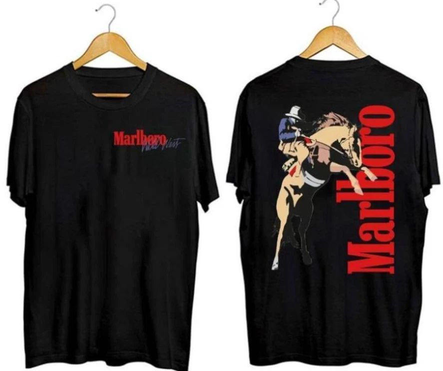 Vintage Marlboro Cowboy Wild West Shirt