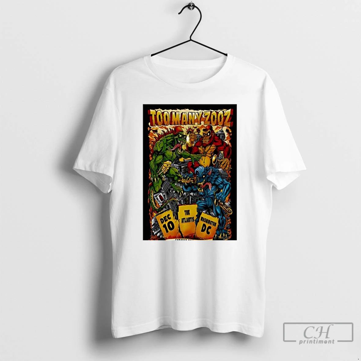 Classic Too Many Zooz Dec 10 2025 The Atlantis Washington Dc T Shirts