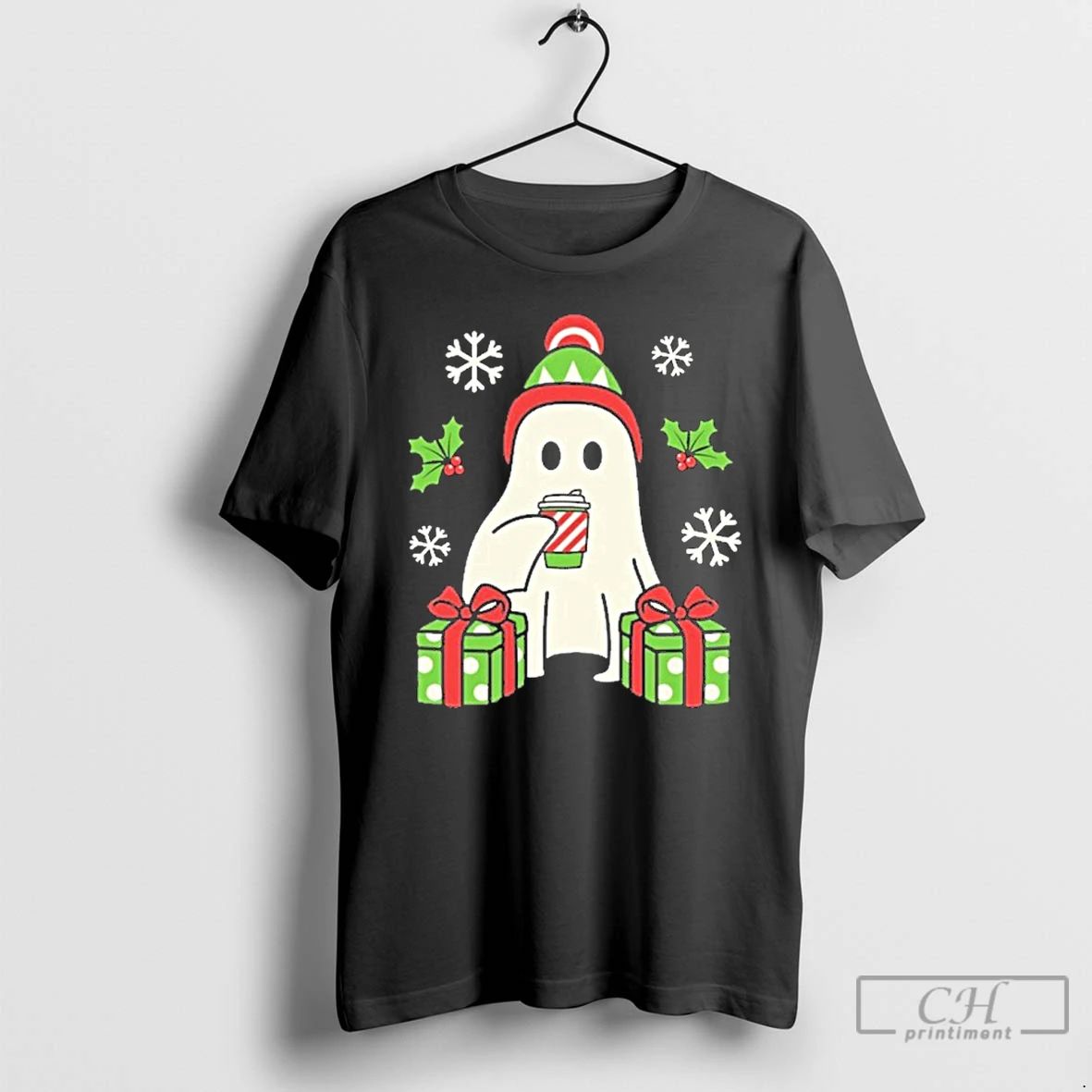 Premium Christmas Ghost T Shirts