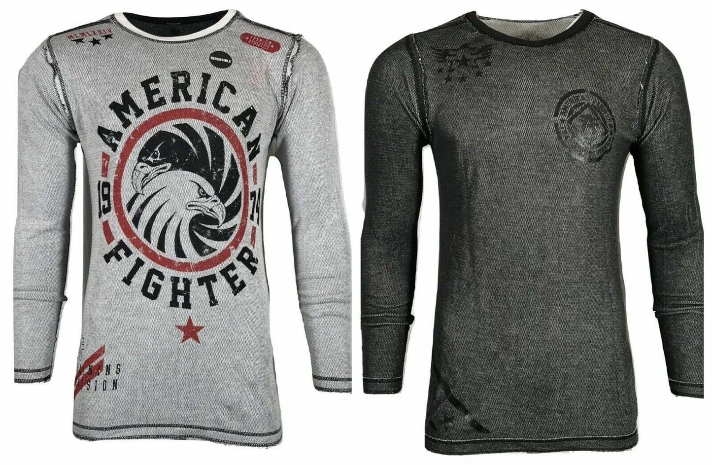 AMERICAN FIGHTER Mens REVERSIBLE THERMAL BRADLEY Athletic Biker S-4X