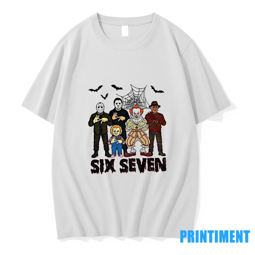 6 7 Movie Killers Spooky Season Halloween Tshirts Sweater