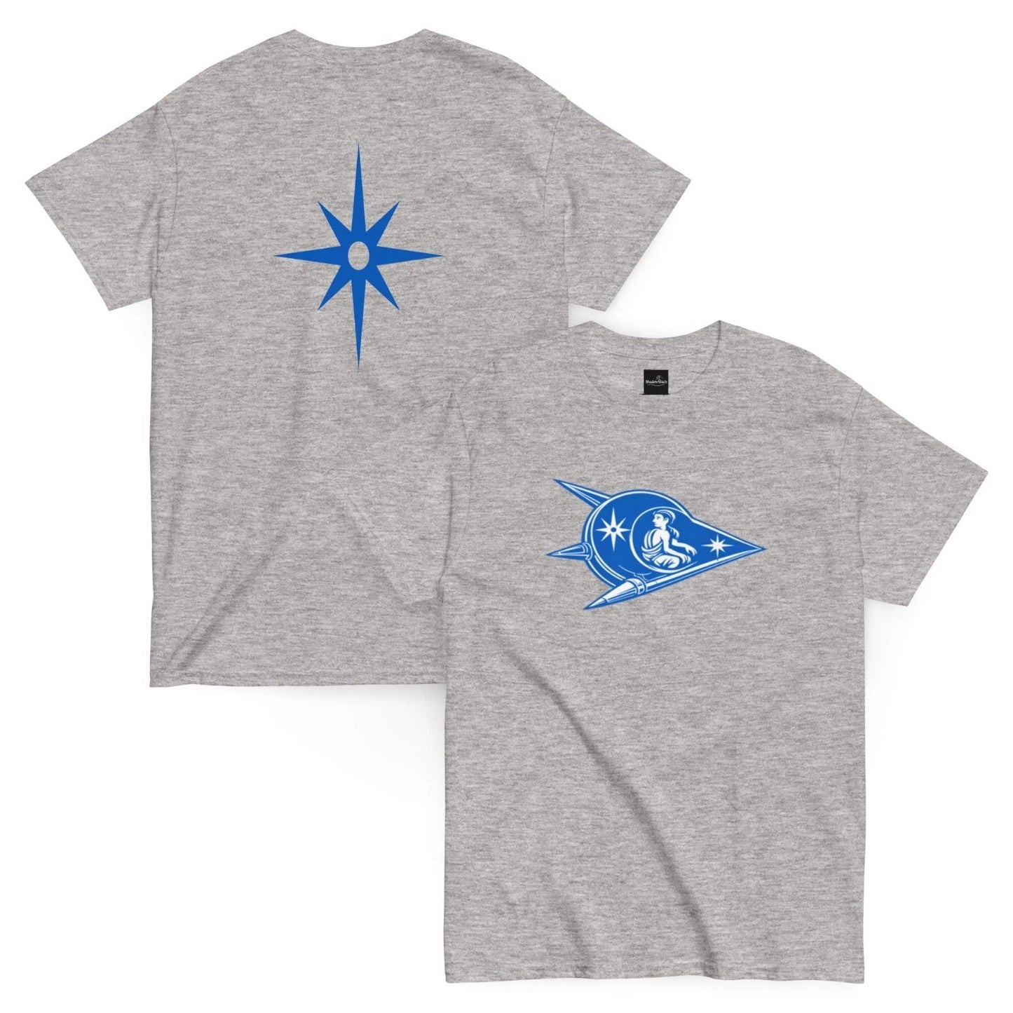 The Star Traveler T-Shirt – Varsity Blue Logo