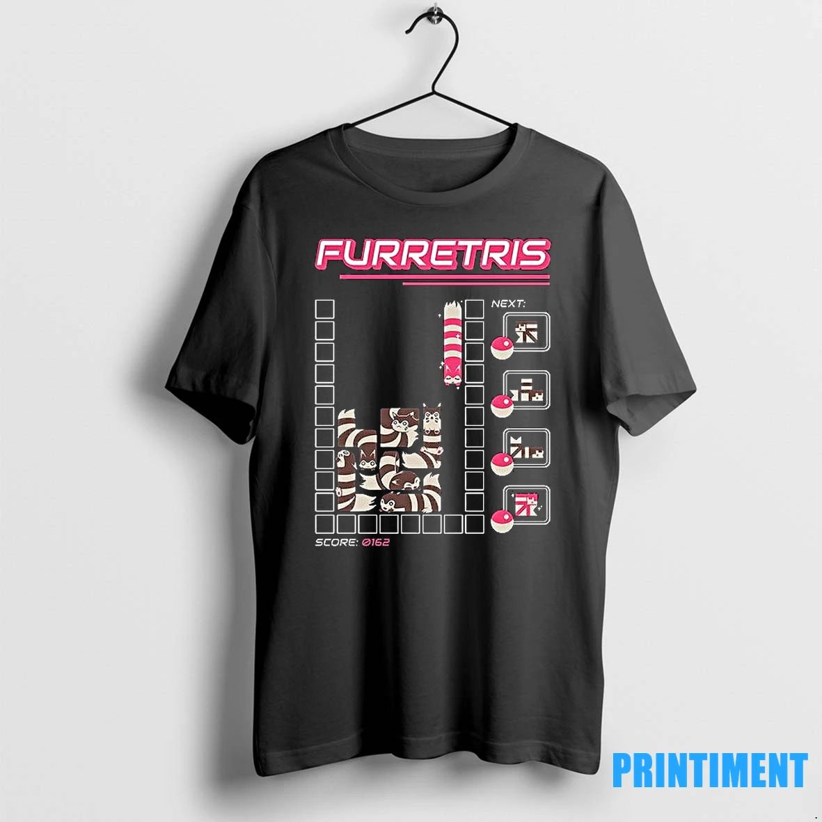 Furretris Next Ferrets Score 0162 Video Games Tshirts Sweater