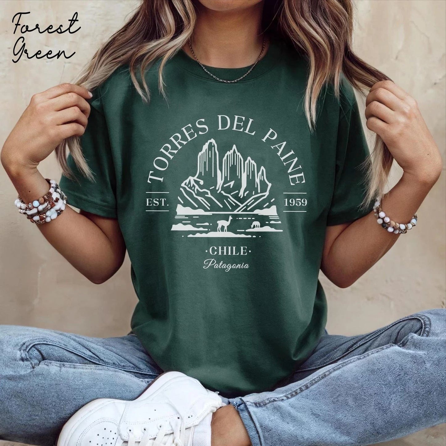 Torres del Paine Shirt Travel Gift for Chile Trip Lovers Souvenir Tee