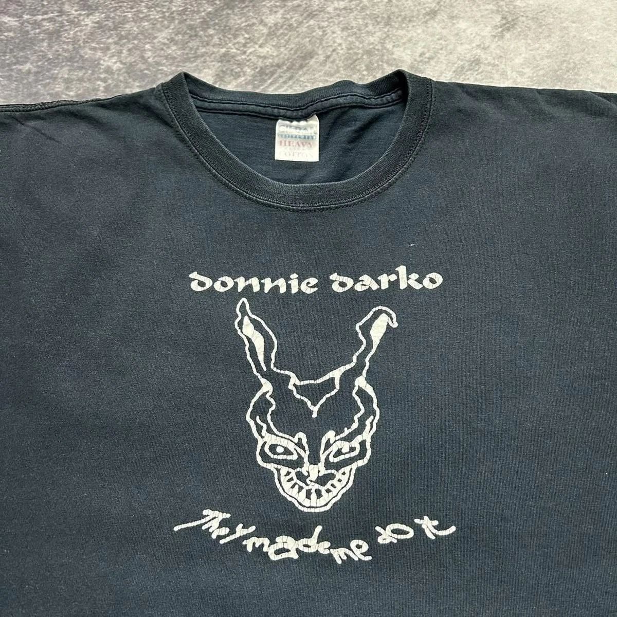 Vintage Donnie Darko 2001 Movie short sleeve black shirt