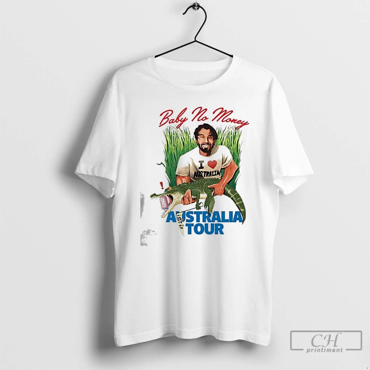 Premium Bone Baby No Money Australia Tour 2025 T Shirts