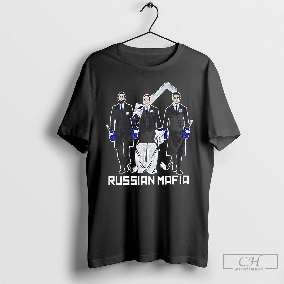 Classic Russian Mafia Nikita Kucherov Andrei Vasilevskiy Mikhail Sergachev Tampa Bay Lightning T Shirts