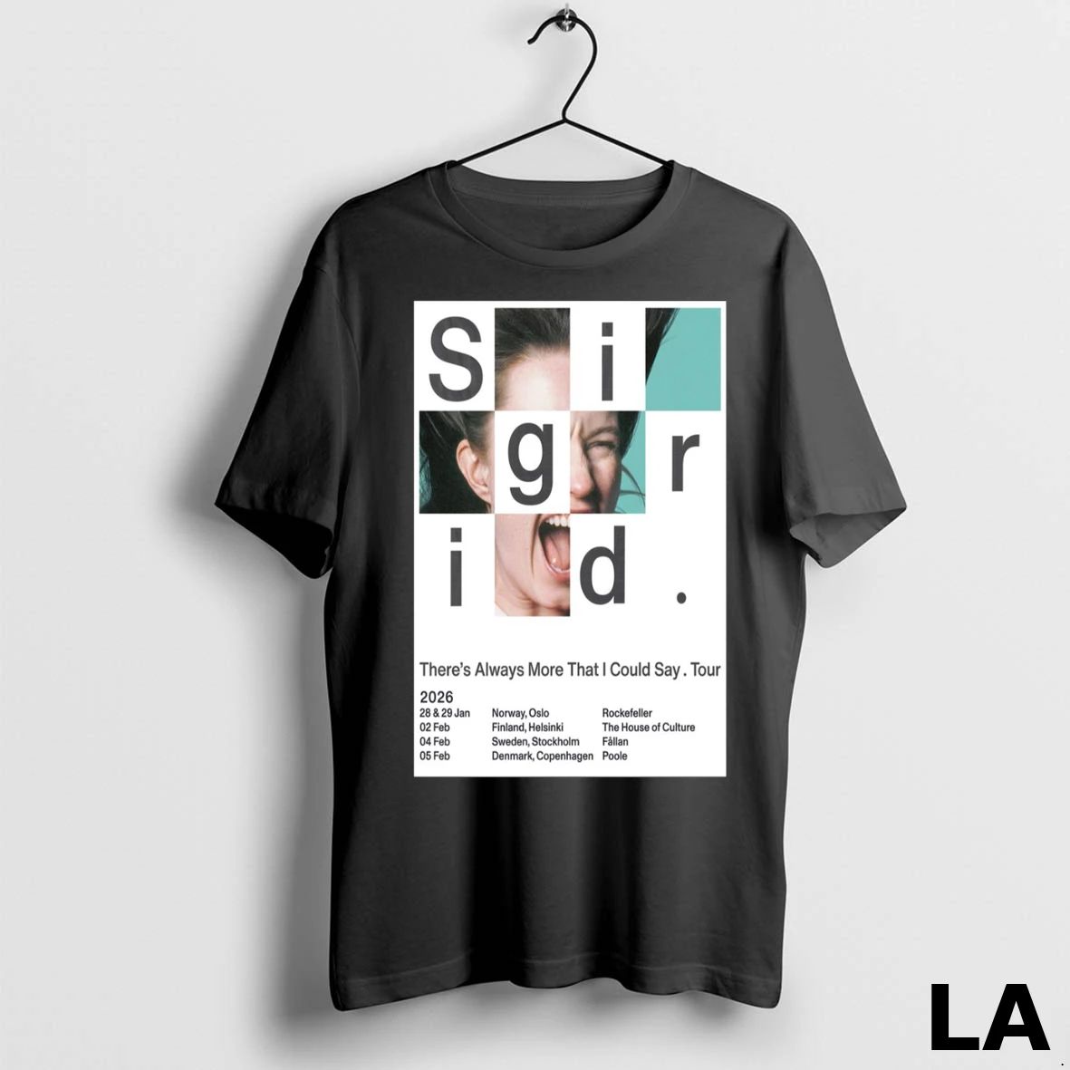 Original Sigrid Theres Always More That I Could Say Tour 2026