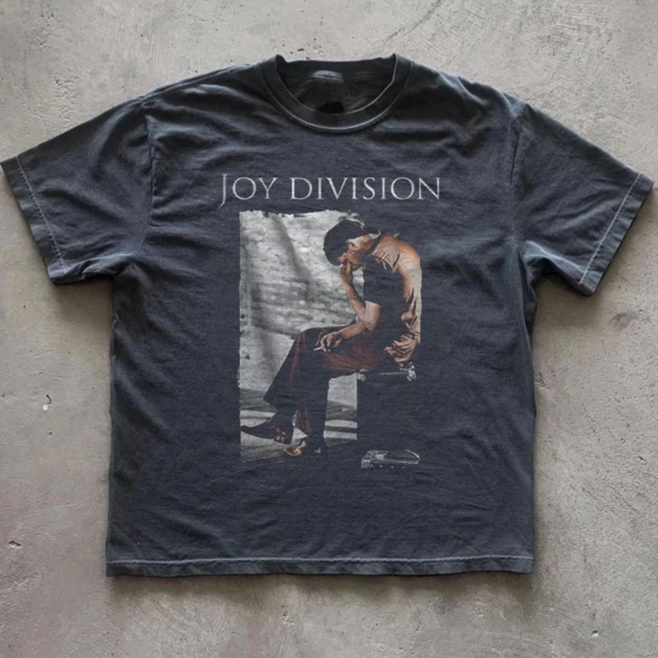 Joy Division - Ian Curtis Unisex Black Color Graphic Tee