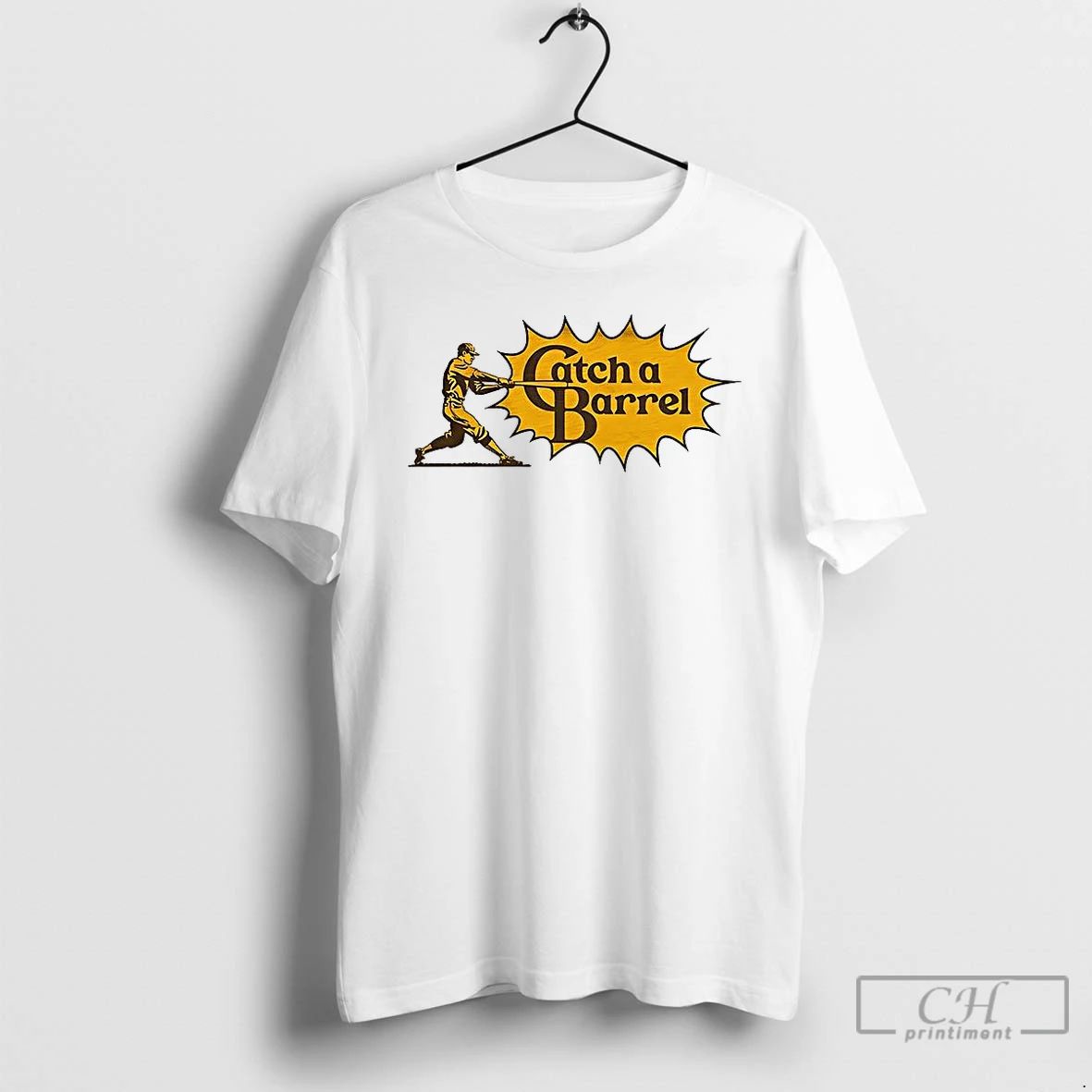 Classic Catch A Barrel Baseball T Shirts